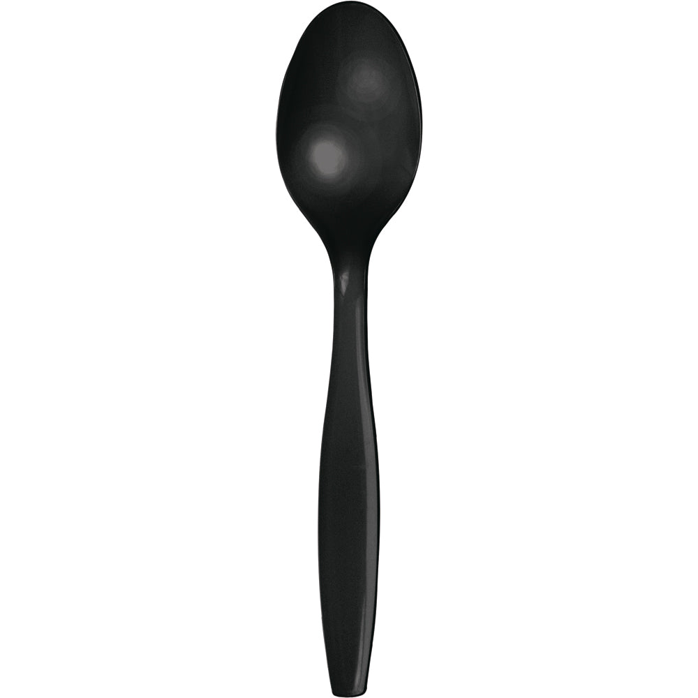 Solid Color Premium Plastic Spoons