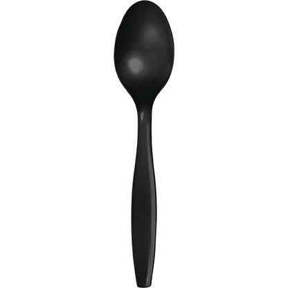 Solid Color Premium Plastic Spoons