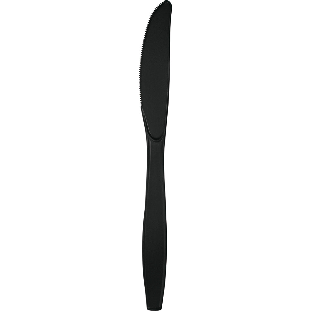 Solid Color Premium Plastic Knives