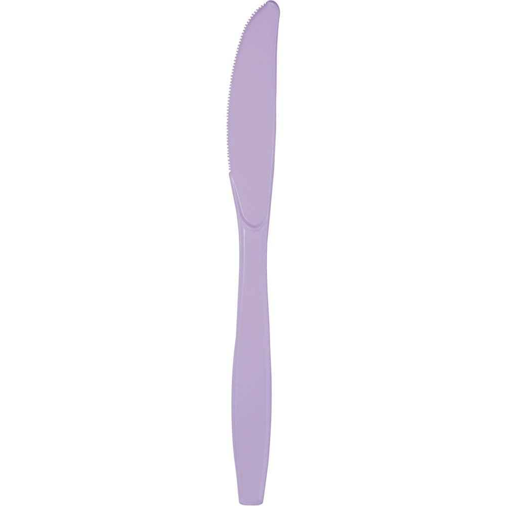 Solid Color Premium Plastic Knives