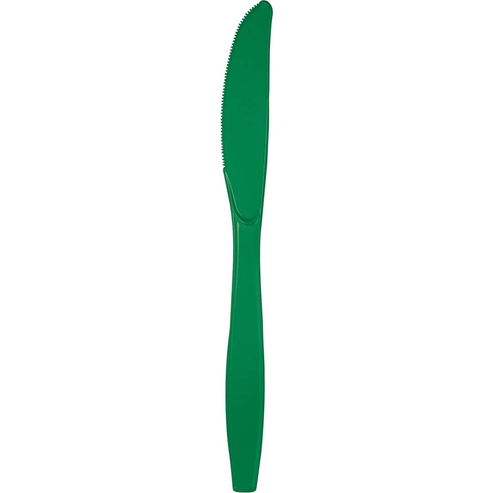 Solid Color Premium Plastic Knives