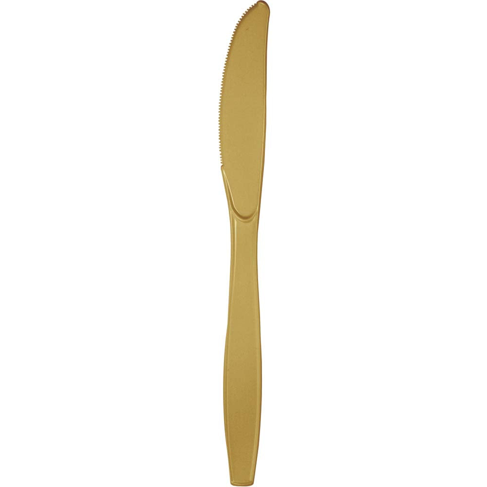 Solid Color Premium Plastic Knives