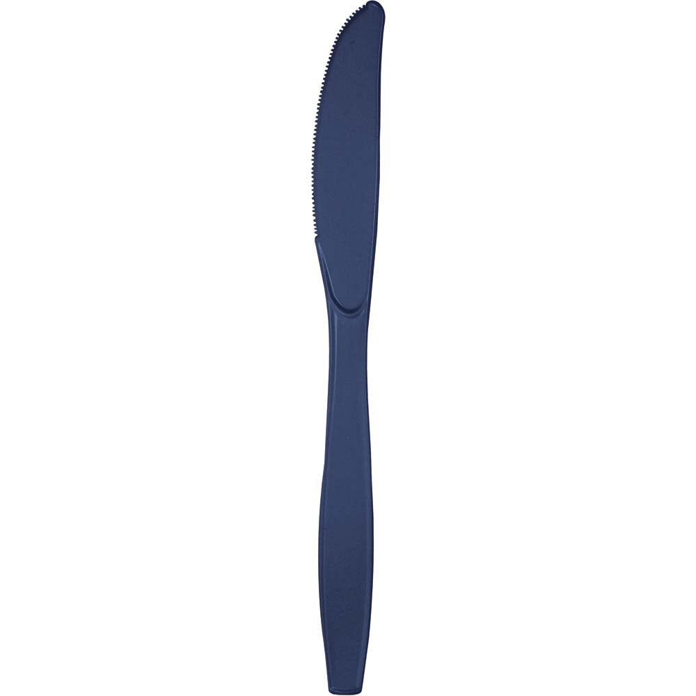 Solid Color Premium Plastic Knives
