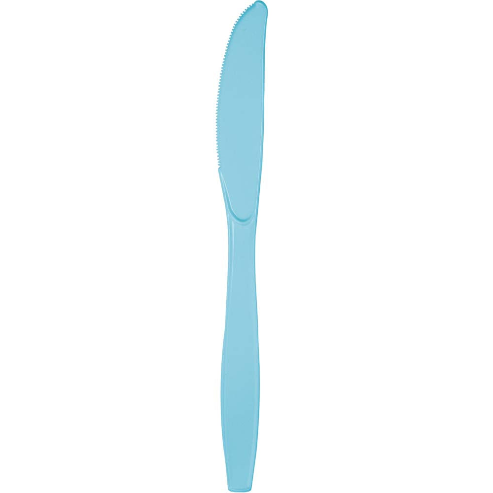 Solid Color Premium Plastic Knives