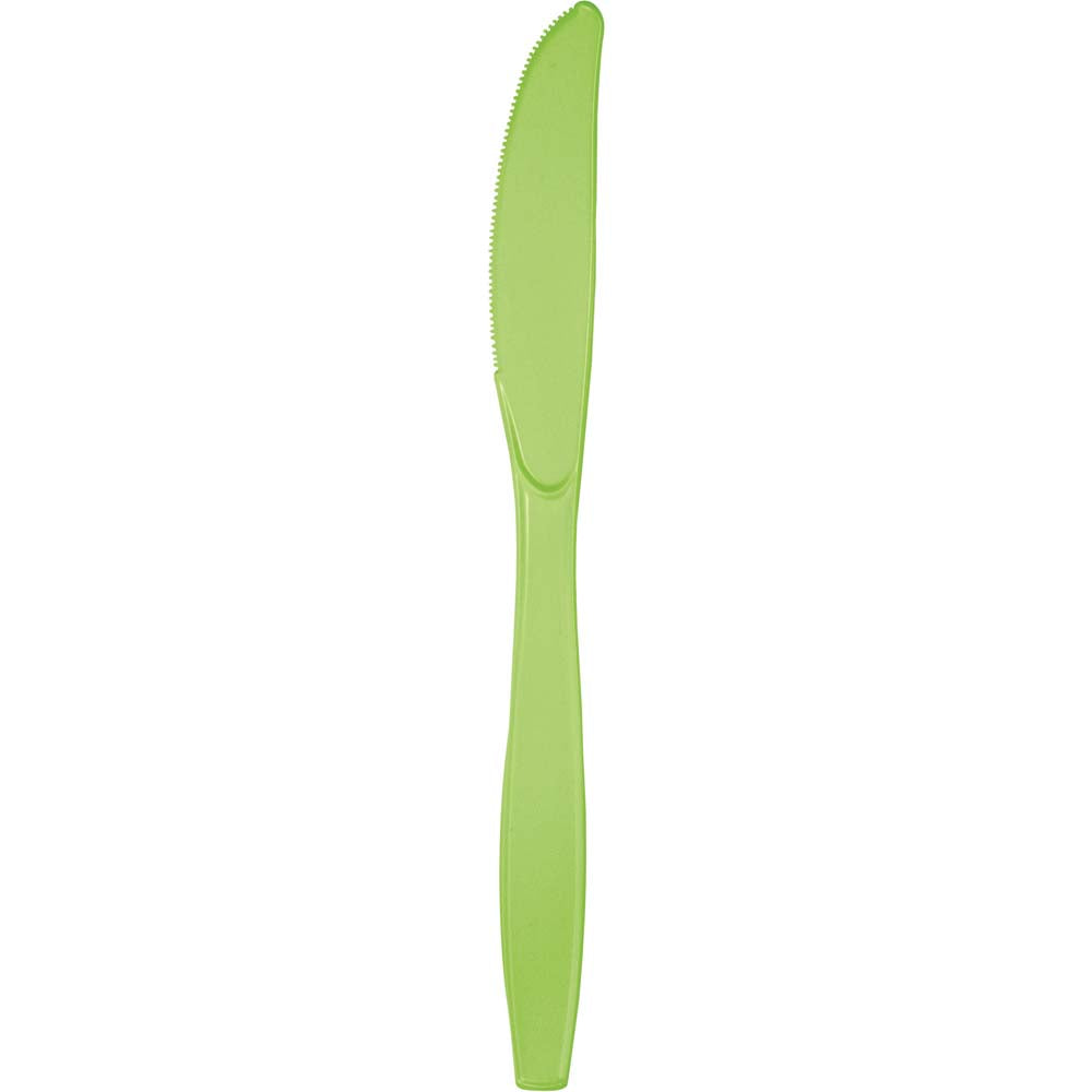 Solid Color Premium Plastic Knives