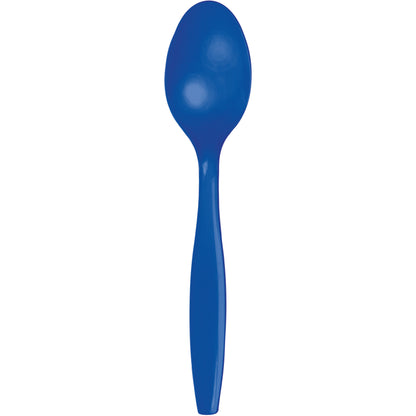 Solid Color Premium Plastic Spoons