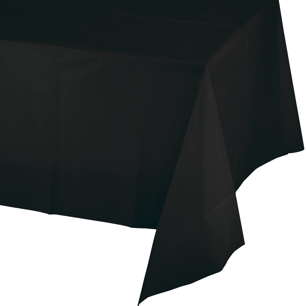 Solid Color Plastic Tablecover 54" x 108"
