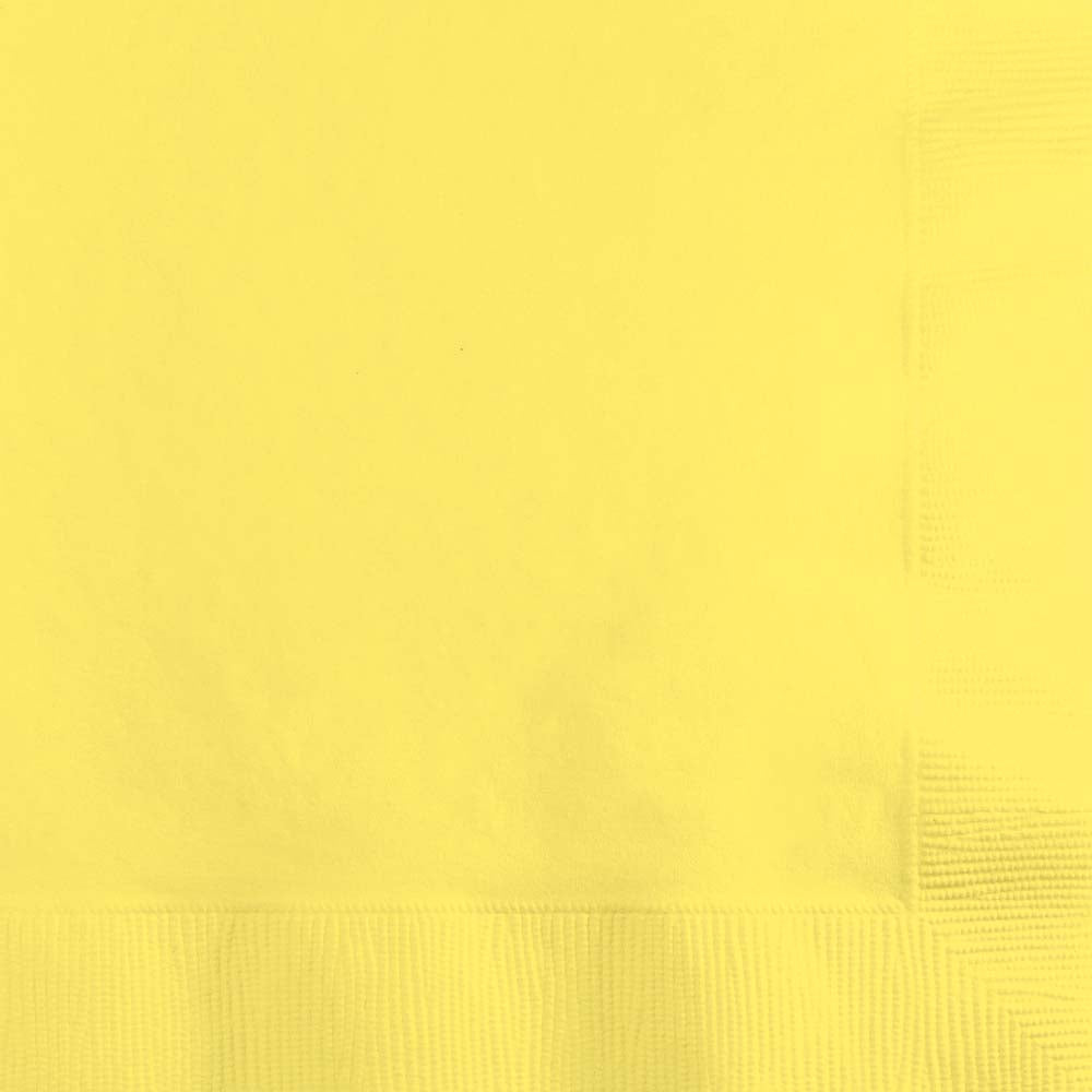 Solid Color Beverage Napkins, 2 Ply