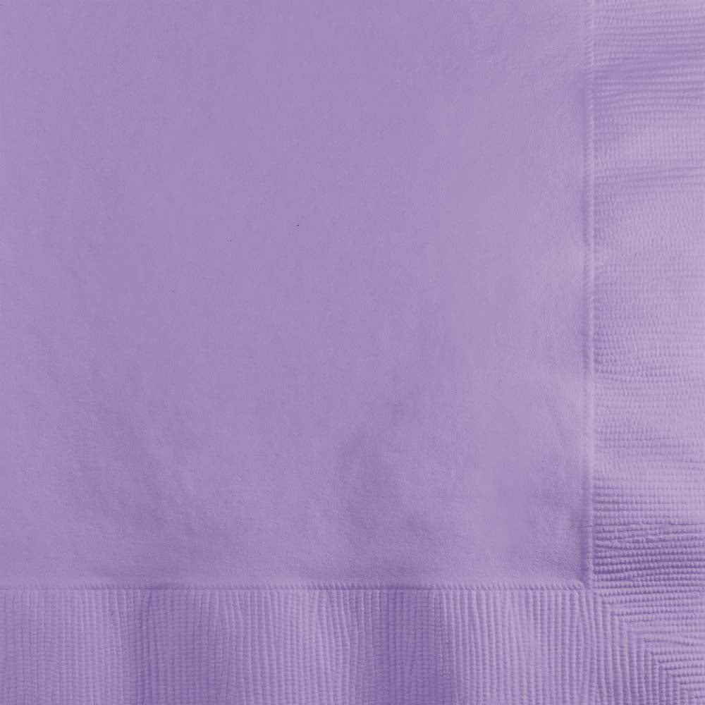 Solid Color Beverage Napkins, 2 Ply