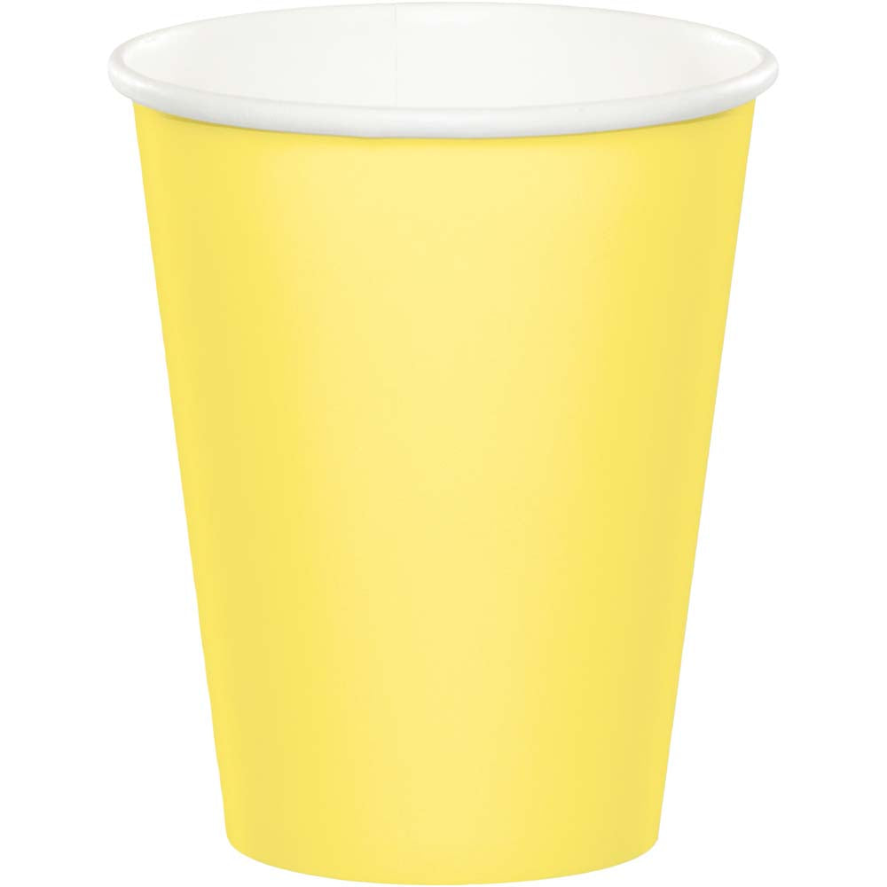 Solid Color 9 oz hot/cold cups
