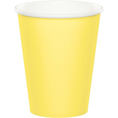 Solid Color 9 oz hot/cold cups