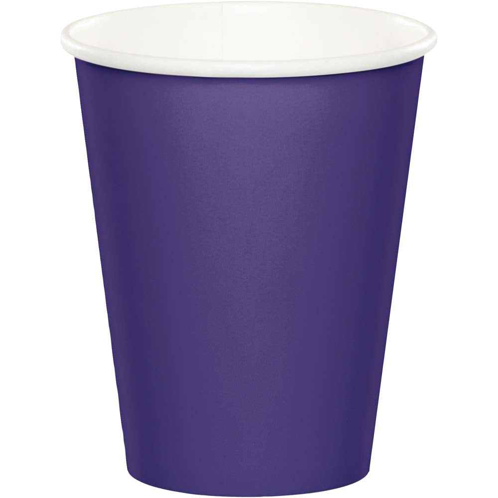 Solid Color 9 oz hot/cold cups
