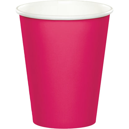 Solid Color 9 oz hot/cold cups