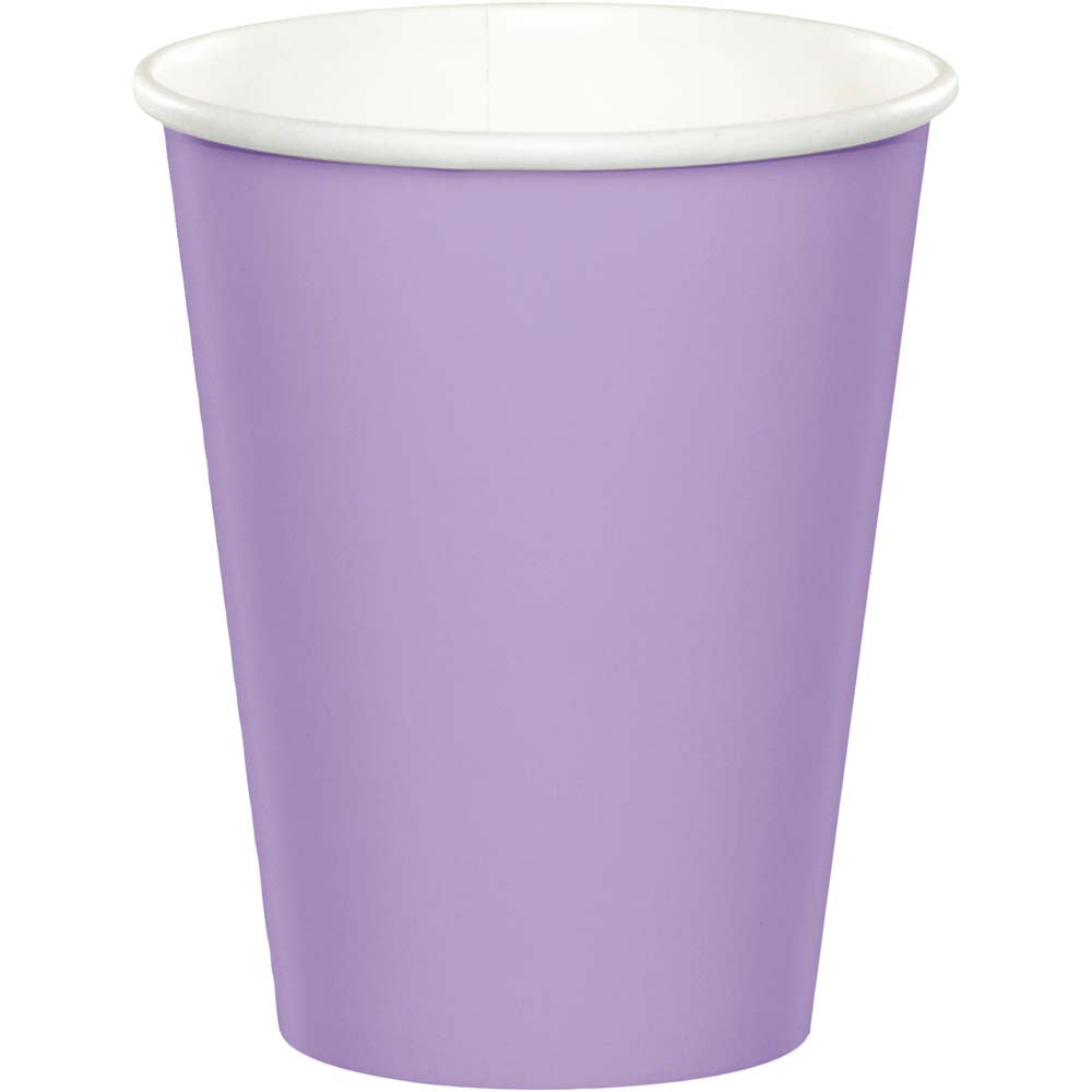 Solid Color 9 oz hot/cold cups