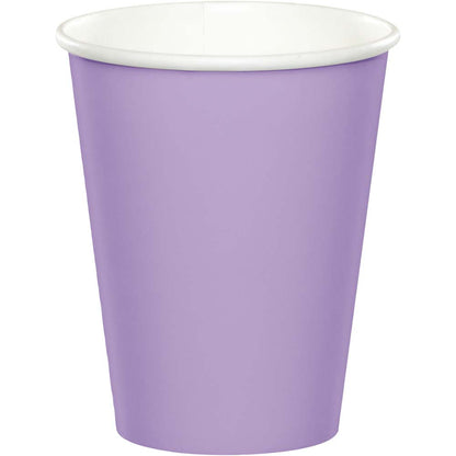 Solid Color 9 oz hot/cold cups