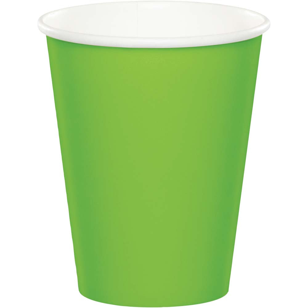 Solid Color 9 oz hot/cold cups