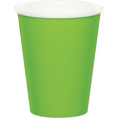 Solid Color 9 oz hot/cold cups