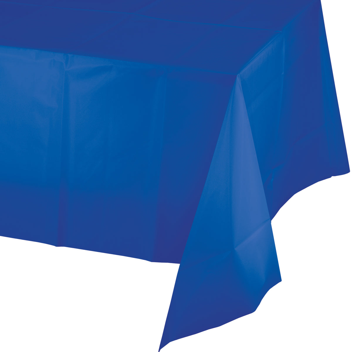 Solid Color Plastic Tablecover 54" x 108"