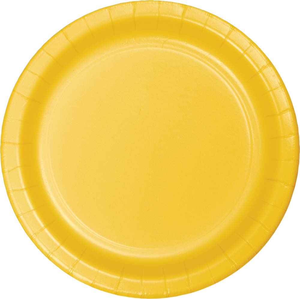 Solid Color Sturdy Style 9 inch Dinner Plate