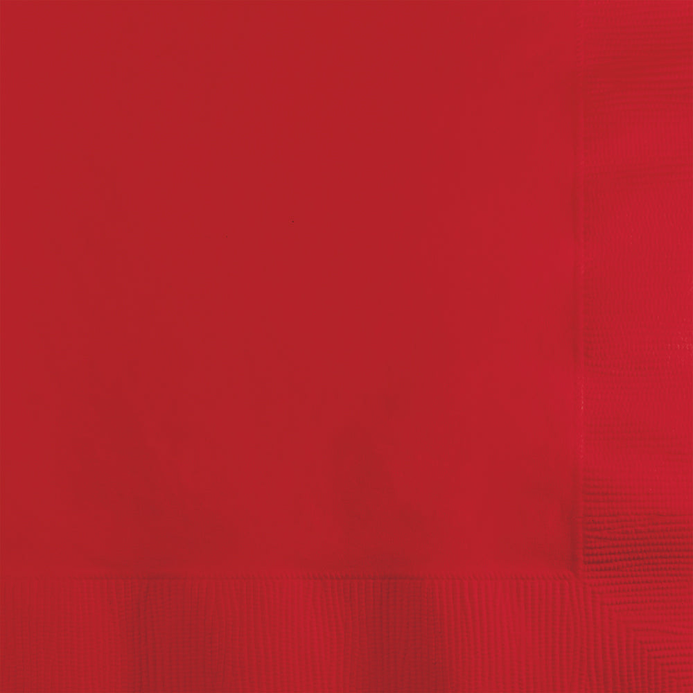 Solid Color Beverage Napkins, 2 Ply