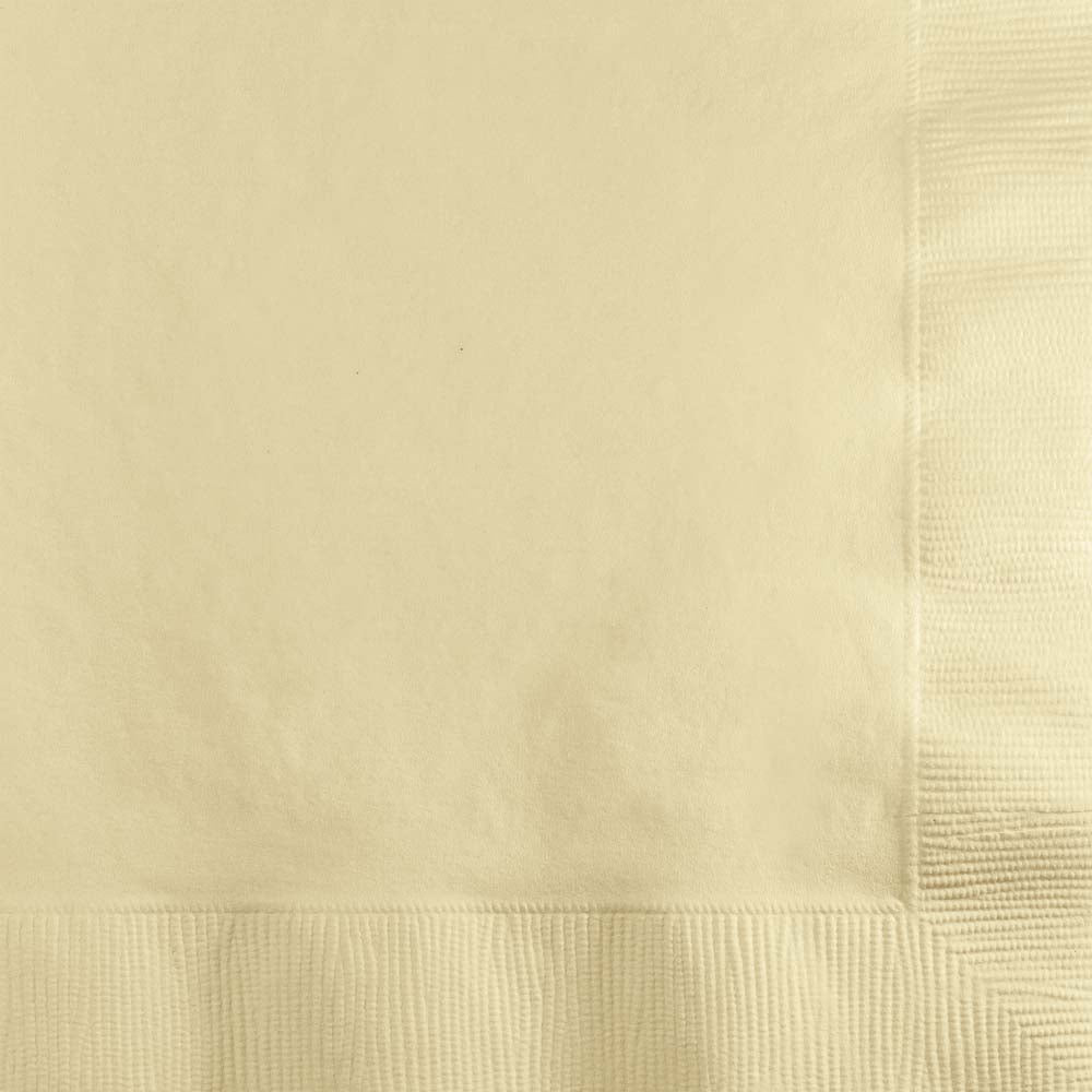Solid Color Beverage Napkins, 2 Ply