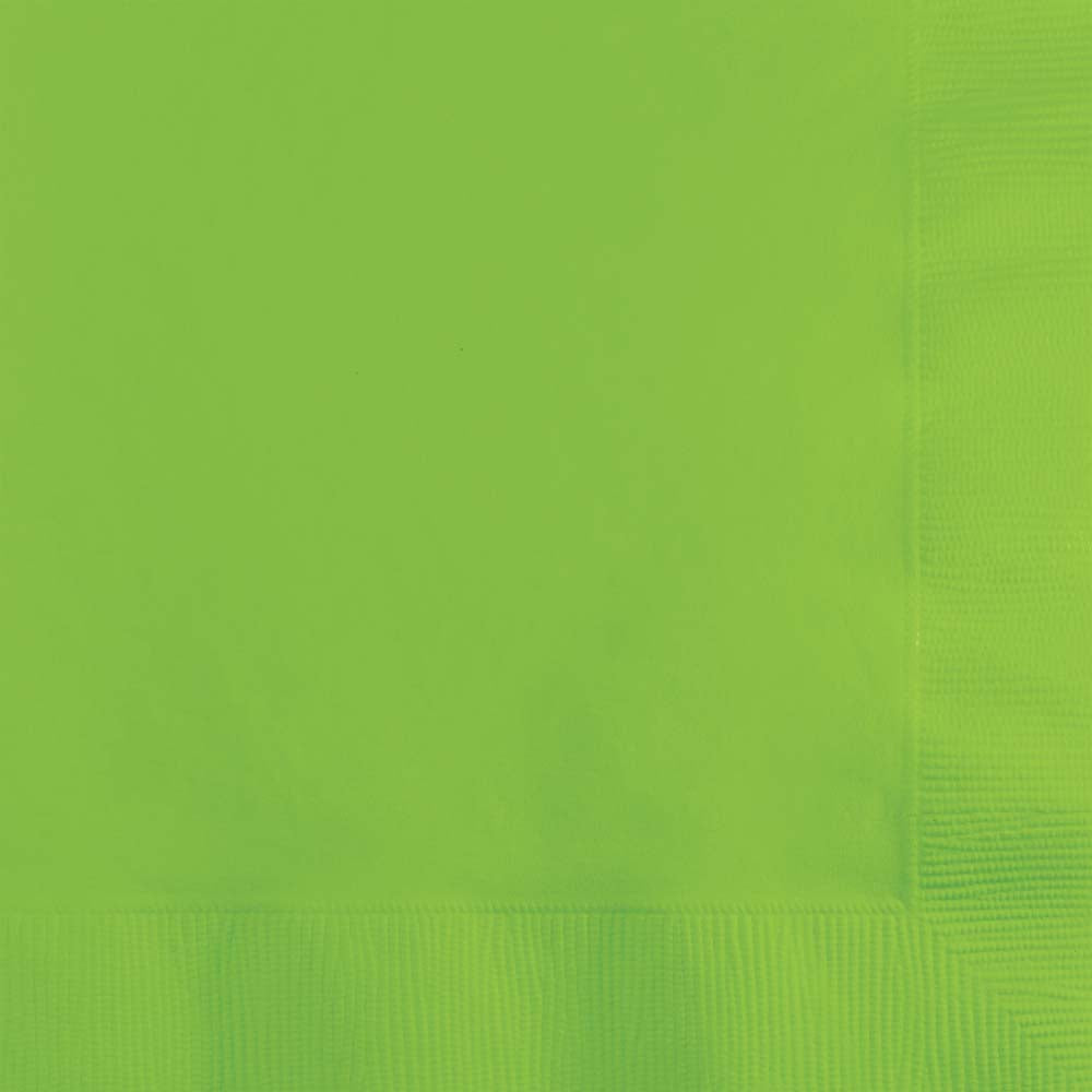 Solid Color Beverage Napkins, 2 Ply