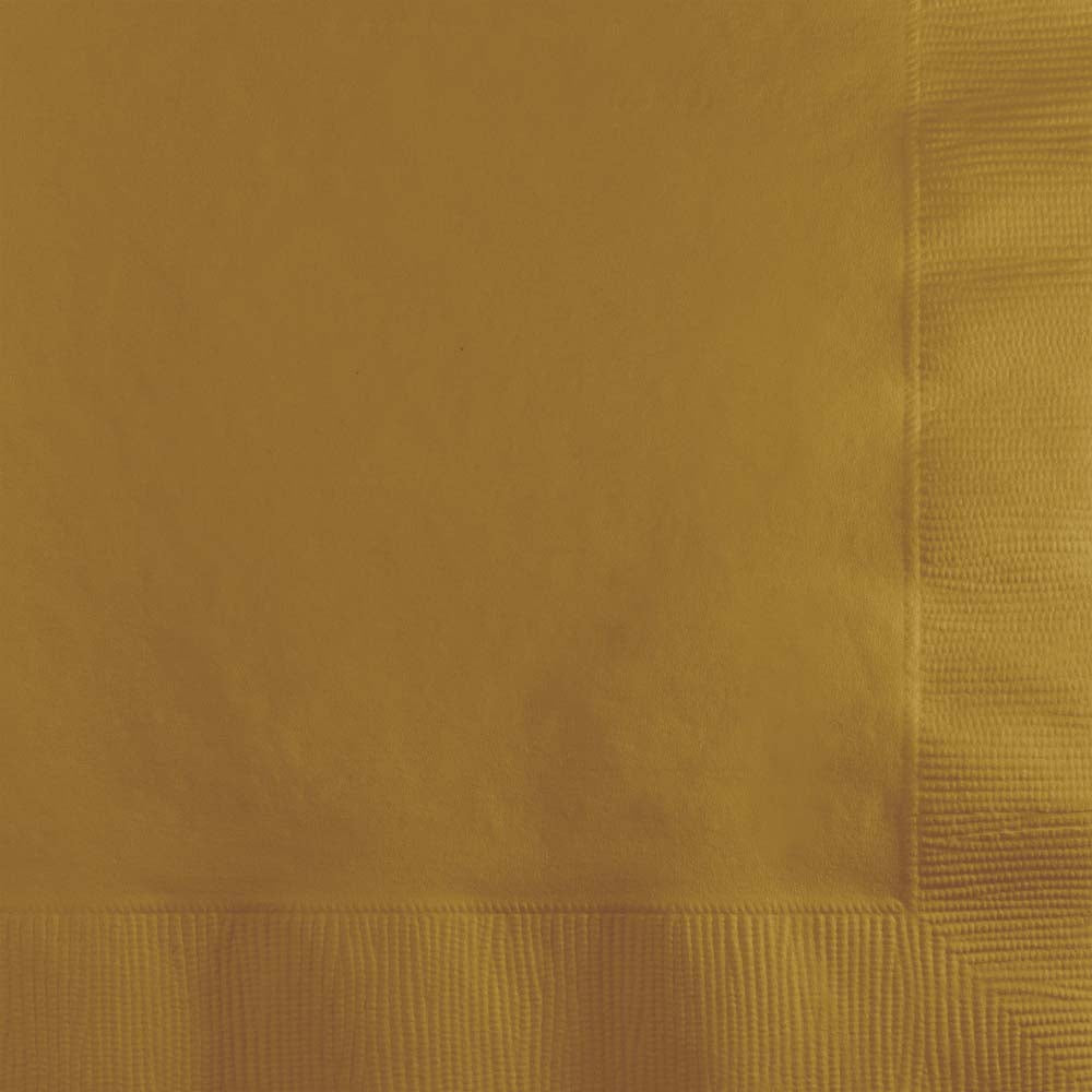 Solid Color Beverage Napkins, 2 Ply