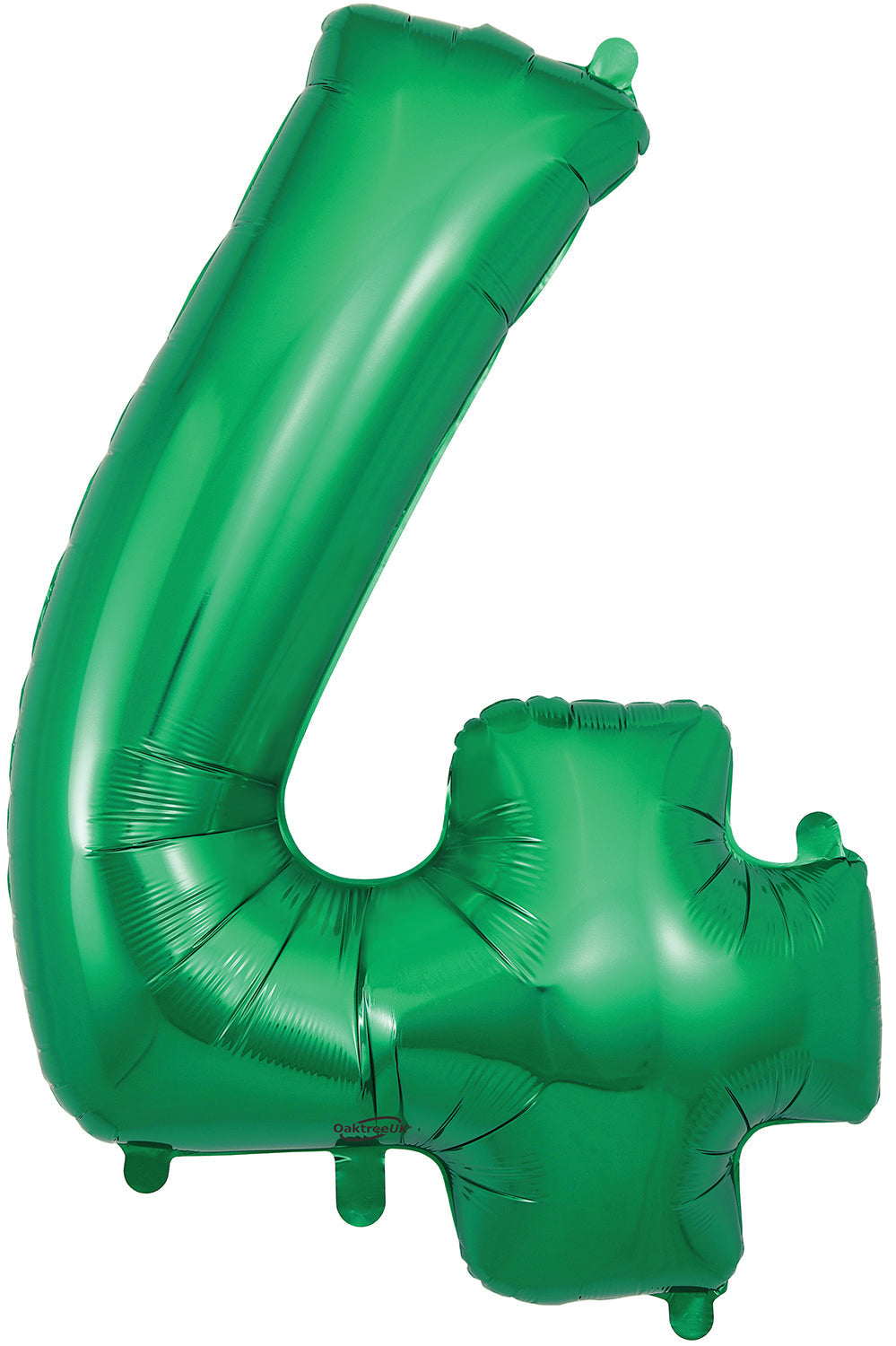 Green Foil Number Balloons