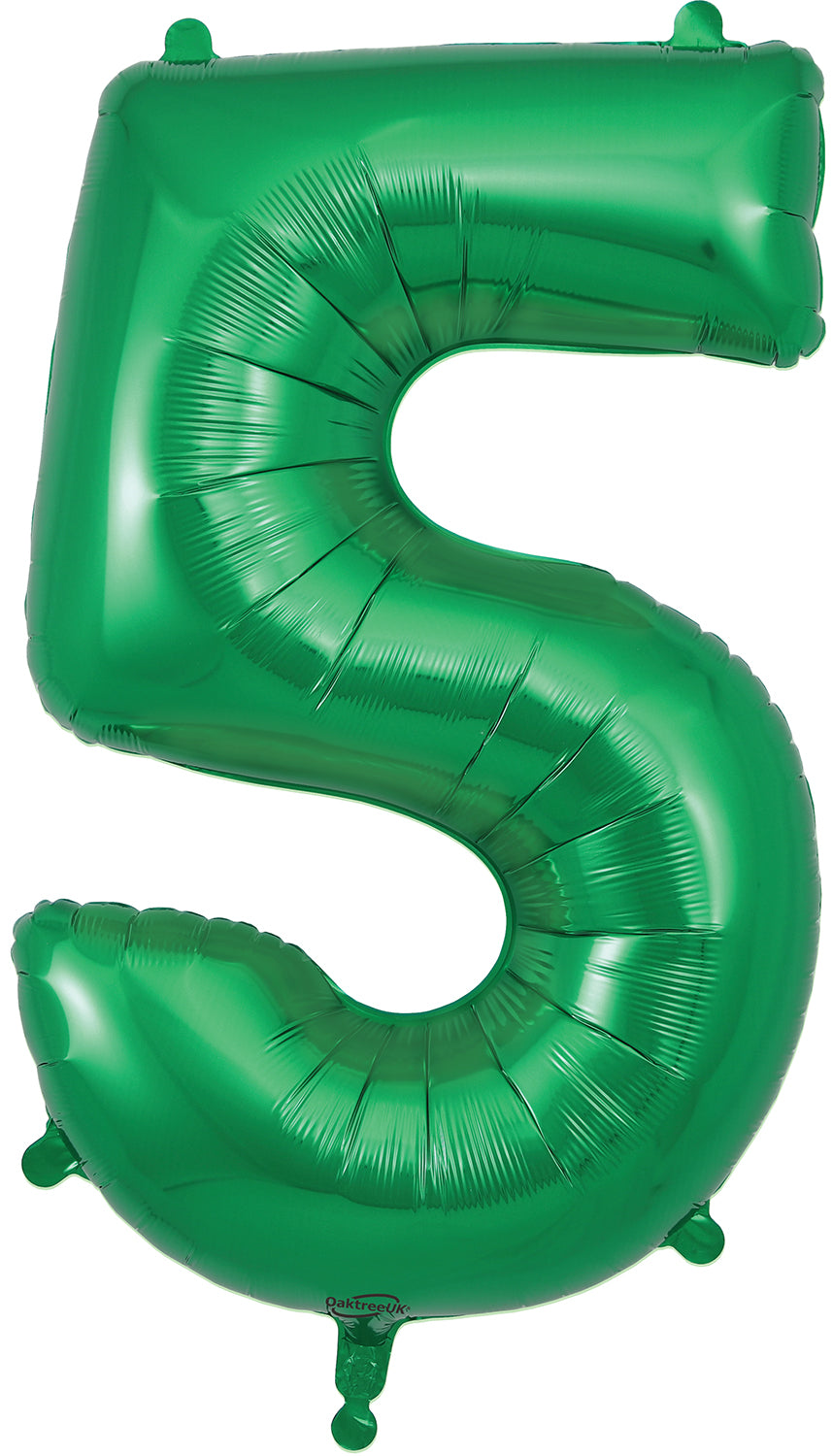 Green Foil Number Balloons