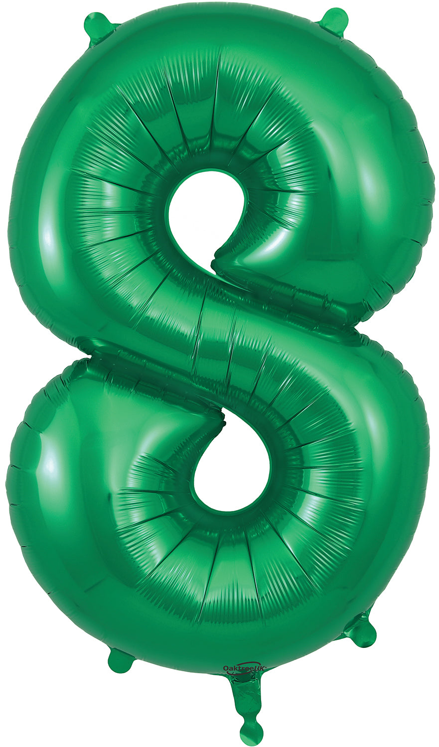 Green Foil Number Balloons