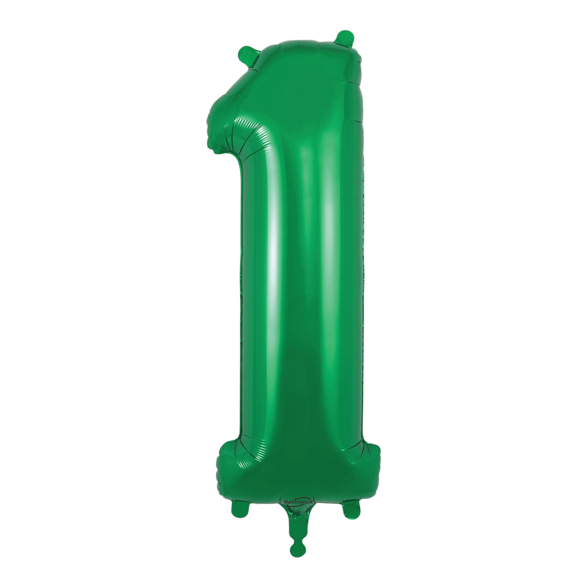 Green Foil Number Balloons