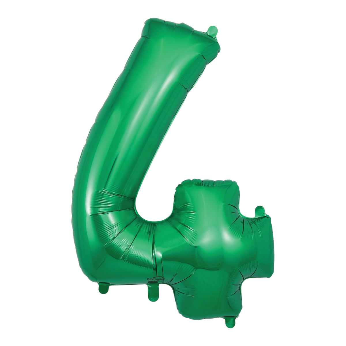 Green Foil Number Balloons