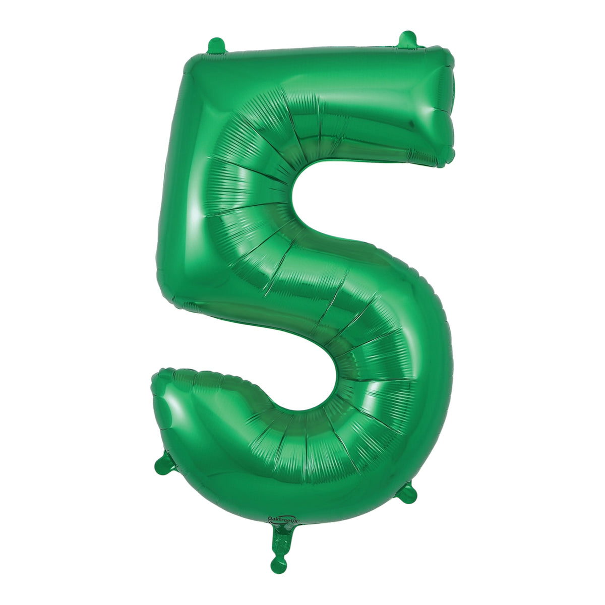 Green Foil Number Balloons