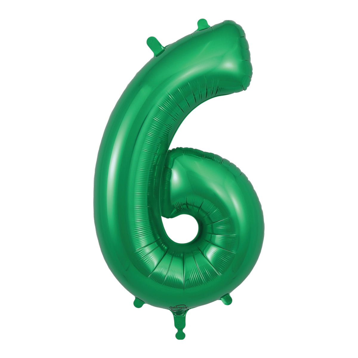Green Foil Number Balloons