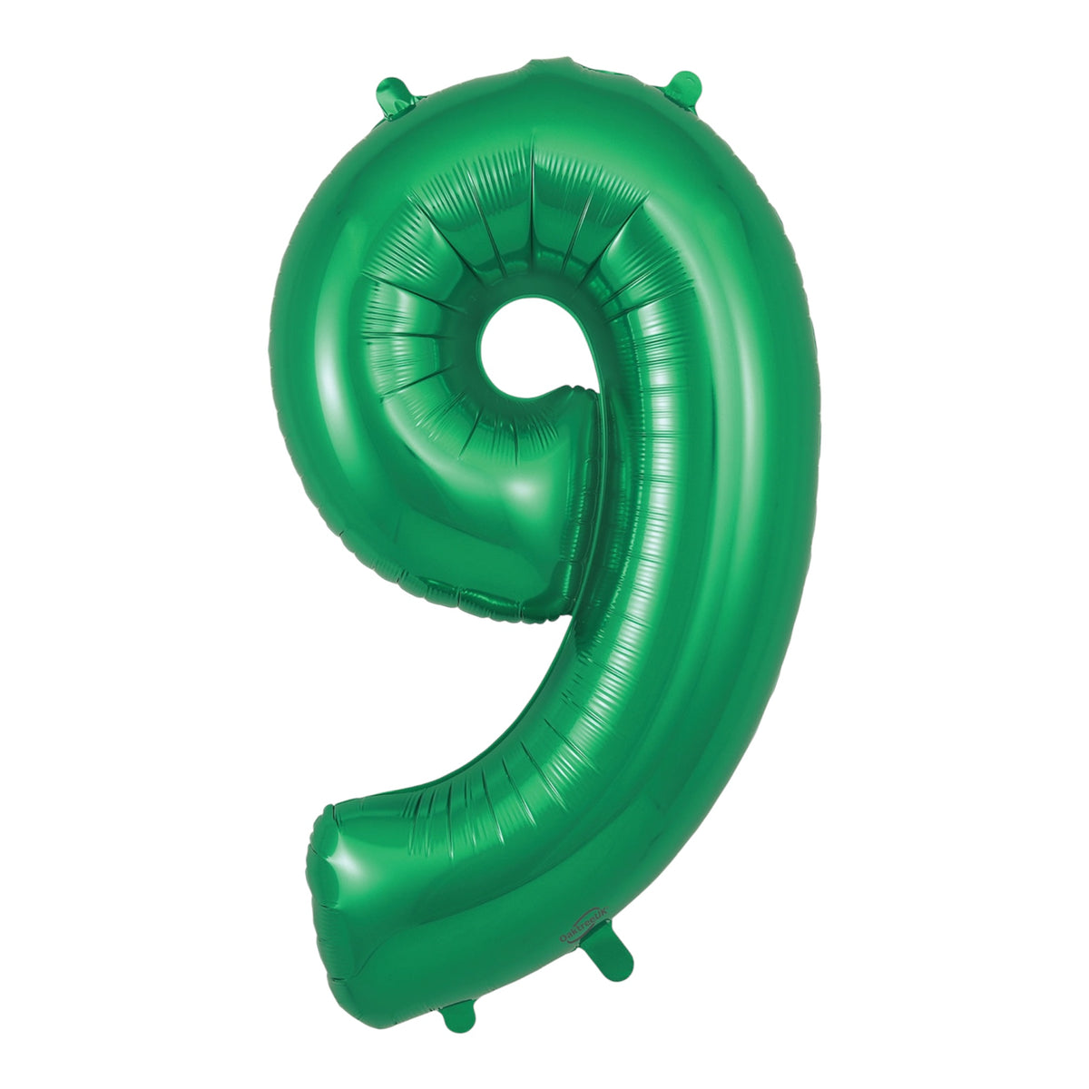 Green Foil Number Balloons