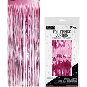 Rose Gold Foil Fringe curtain