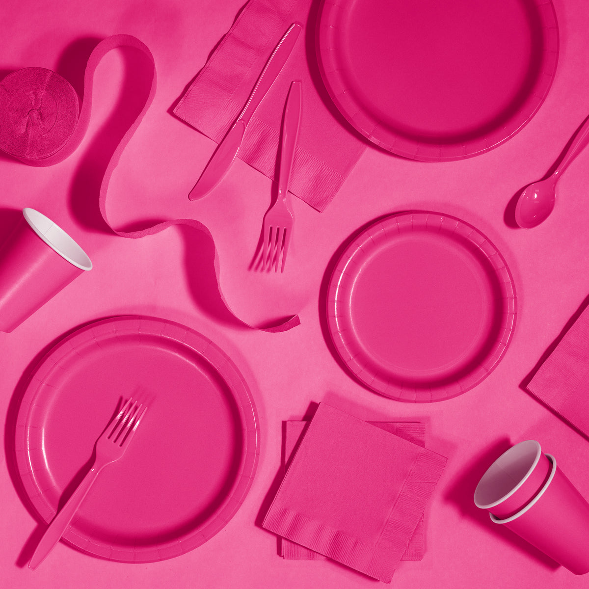 Solid Color Premium Plastic Spoons