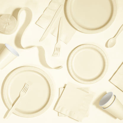 Solid Color Premium Plastic Spoons