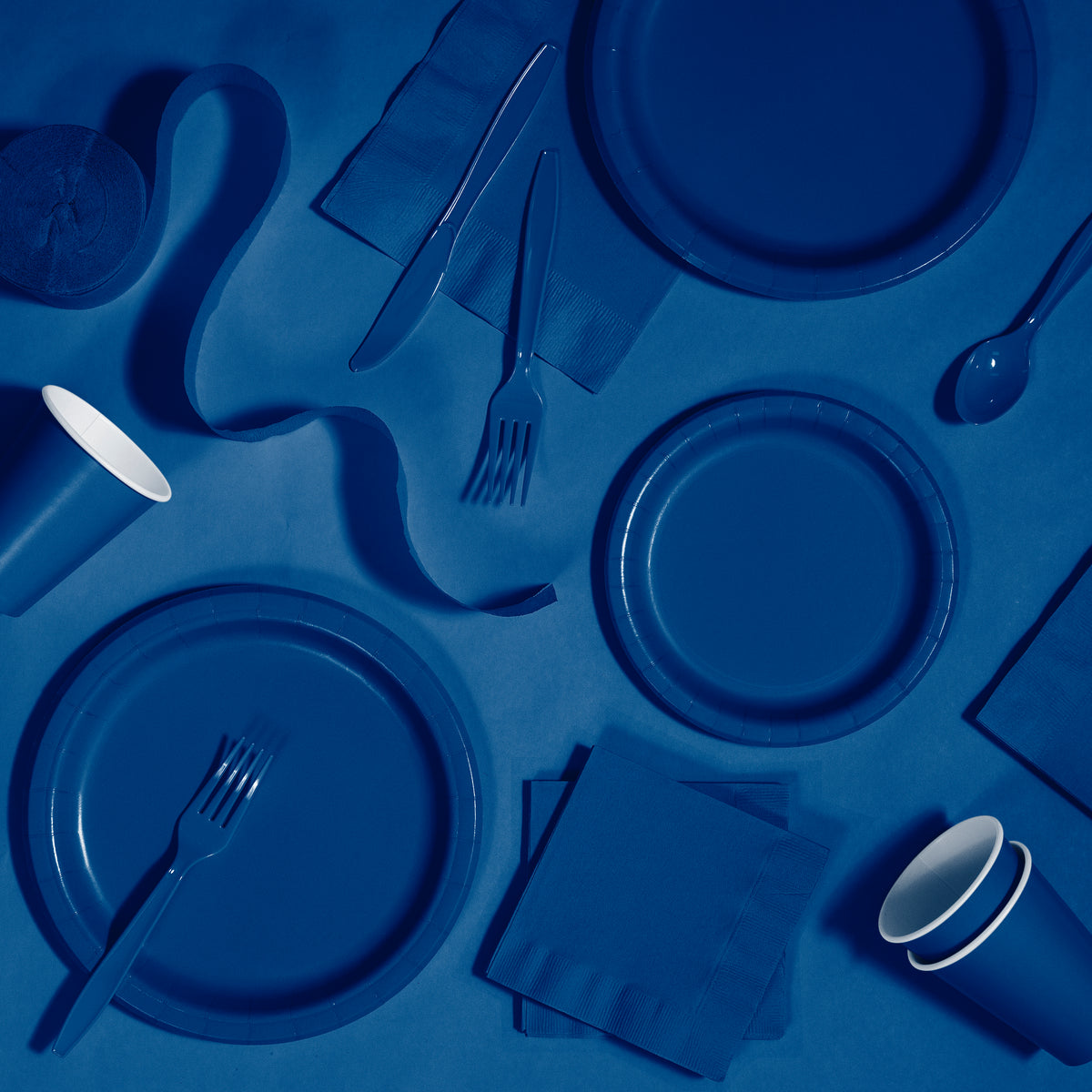 Solid Color Premium Plastic Spoons